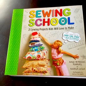 Sewing school book for kids